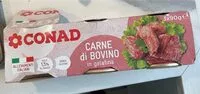 Mängden socker i Carne di bovino in gelatina