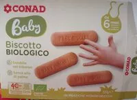 Mängden socker i Baby biscotto biologico