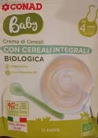 Mängden socker i Crema di Cereali con cereali integrali