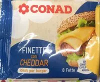 Mängden socker i Finette con Cheddar