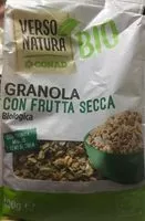 Mängden socker i Granola frutta secca