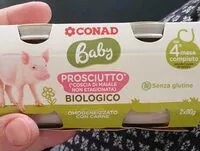 Mängden socker i Omogeneizzato con carne