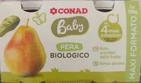Mängden socker i Conad Baby Pera Biologico