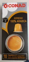 Mängden socker i Espresso 100% arabica