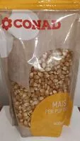 Mängden socker i Mais per pop corn