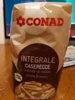 Mängden socker i Caserecce integrali