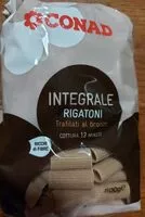 Mängden socker i Rigatoni integrali