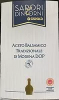 Mängden socker i Aceto balsamico tradizionale di modena
