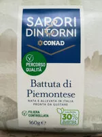Mängden socker i Battuta di Piemontese