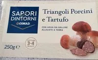 Mängden socker i Triangoli porcini e tartufo