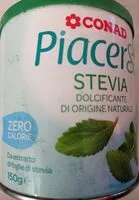 Mängden socker i PiacerSi Stevia