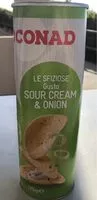 Mängden socker i Le Sfiziose gusto sour cream and onion