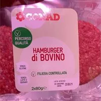 Mängden socker i Hamburger bovino