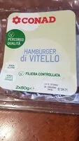 Mängden socker i Hamburger di Vitello