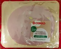 Mängden socker i Mortadella con pistacchio