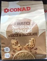 Mängden socker i I RUSTICI CON GRANO SARACENO
