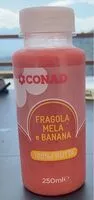 Mängden socker i Fragola mela e Banana