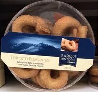 Mängden socker i Torcetti piemontesi