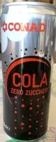 Mängden socker i CONAD Cola zero zuccheri