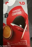 Mängden socker i Espresso corposo