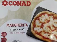 Mängden socker i Pizza margherita stesa a mano