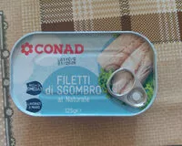 Mängden socker i Filetti di sgombro