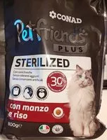 Mängden socker i PET FRIENDS PLUS sterilized