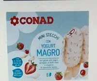 Mängden socker i Mini stecchi yogurt magro e frutti rossi