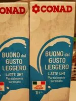 Mängden socker i Latte UHT parzialmente scremato