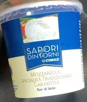 Mängden socker i Mozzarella fior di latte