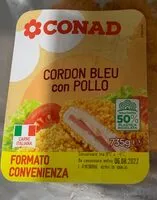 Mängden socker i Cordone bleu con Pollo