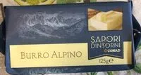 Mängden socker i Burro alpino