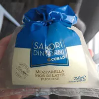 Mängden socker i Mozzarella fior di latte pugliese