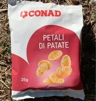 Mängden socker i Petali di patate