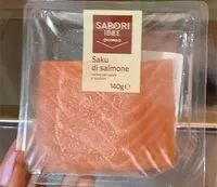 Mängden socker i Saku di salmone