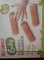 Mängden socker i Baby biscotto biologico