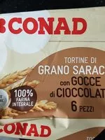 Mängden socker i Tortine grano saraceno