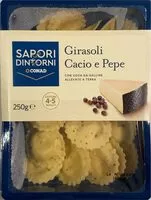 Mängden socker i Girasoli Cacio e Pepe