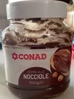 Mängden socker i Crema alle nocciole