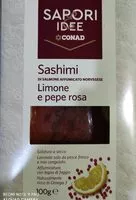 Mängden socker i Sashimi limone e pepe rosa