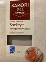Mängden socker i sockeye salmone affumicato