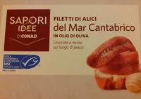 Mängden socker i Filetti di Alici del Mar Cantabrico