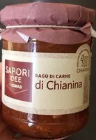 Mängden socker i Ragù di carne di chianina