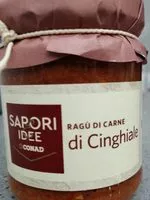 Mängden socker i Ragù di carne di cinghiale