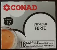 Mängden socker i Caffè