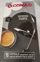 Mängden socker i Espresso forte