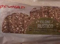 Mängden socker i Filone rustico