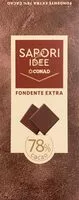 Mängden socker i Fondente Extra 78%