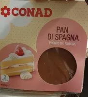 Mängden socker i Pan di Spagna