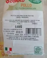 Mängden socker i Petti di pollo a fatte